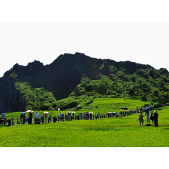 城山日出峰美丽景色