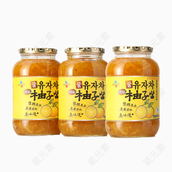 韩国进口柚子酱