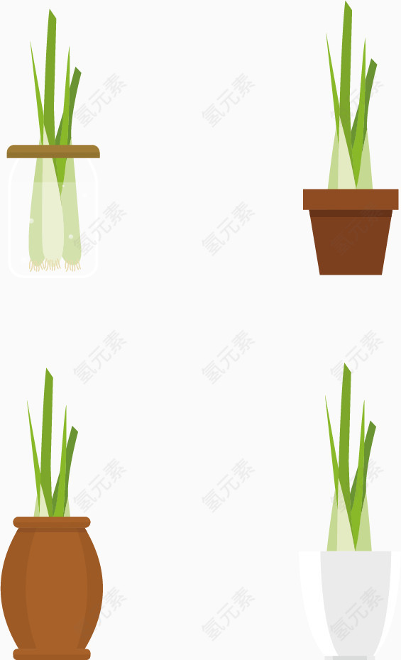矢量植物