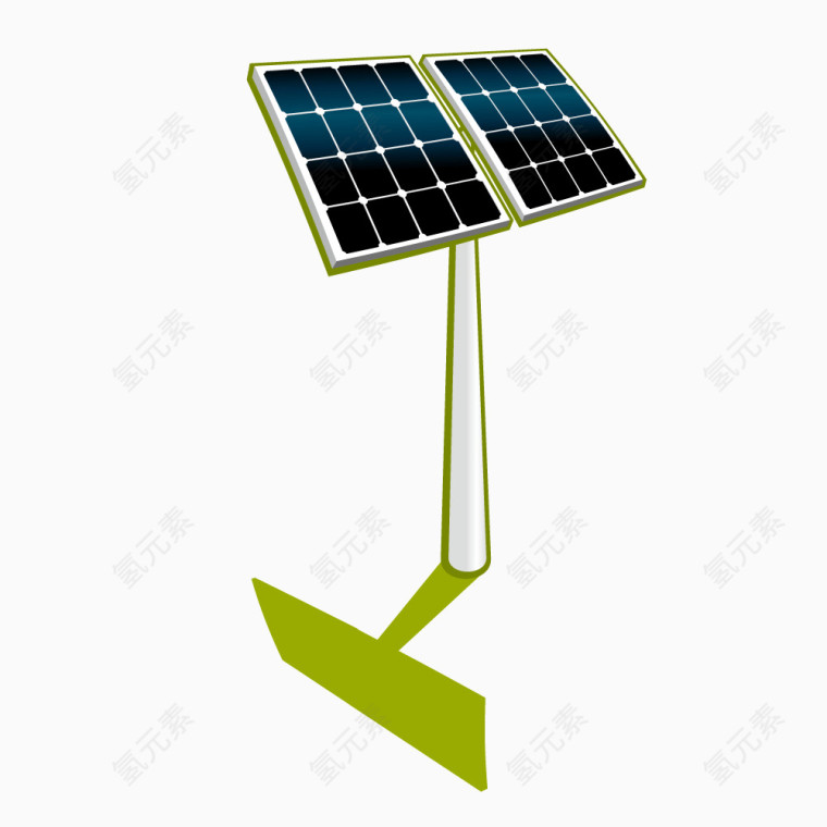 矢量太阳能电池板