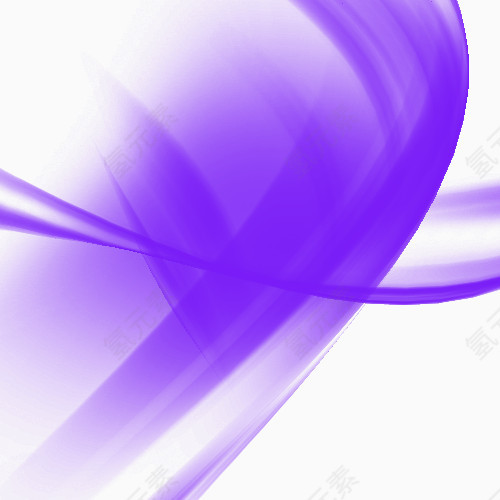 紫色曲线交叉光
