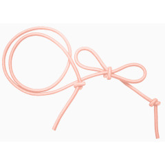粉色绳子素材
