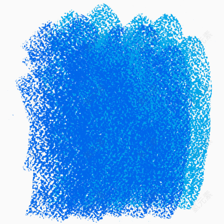 蓝色粉笔纹理免抠图案