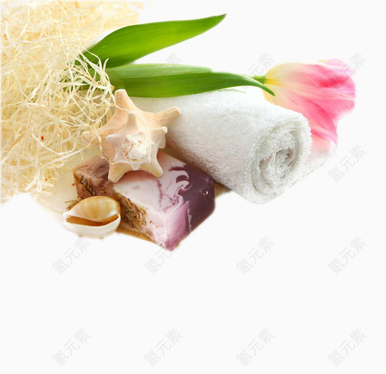 毛巾香皂花朵