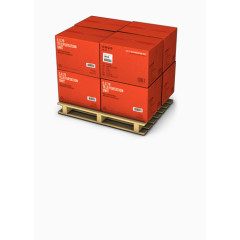 红色集装箱