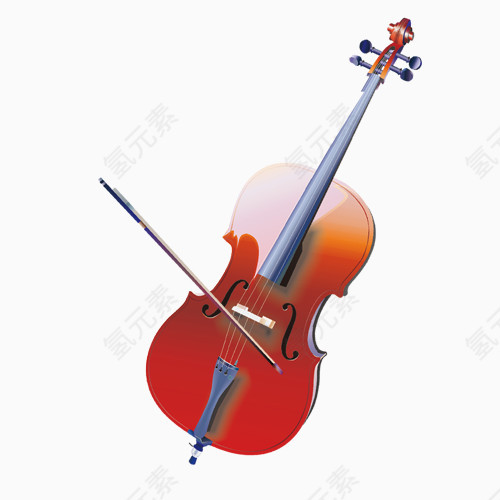 小提琴图案