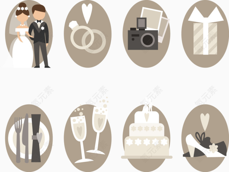 婚礼图标