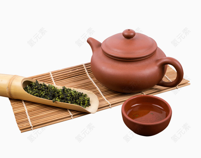 茶叶茶壶茶道