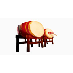 中国风乐器大鼓商业图片