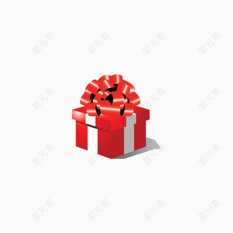 节日礼物盒子红色免扣素材