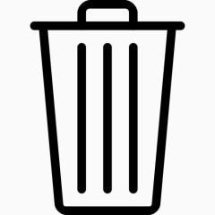 废物箱iOS 7的图标