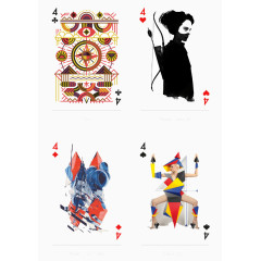 创意扑克牌4视觉设计