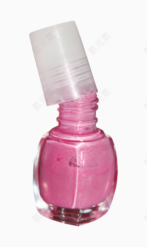 粉色指甲油