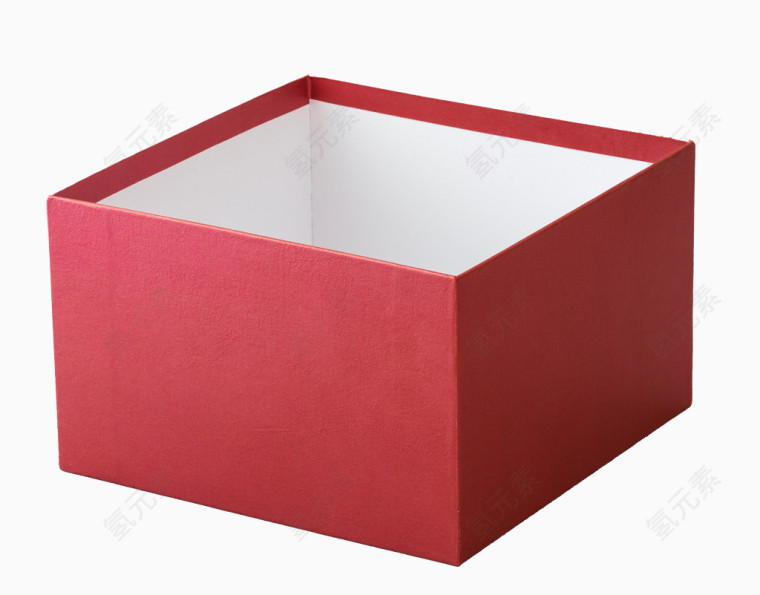 红色空盒子