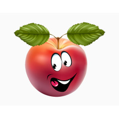 三维笑脸苹果