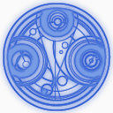 主密封时间gallifreyan图标集