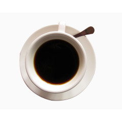冬日小杯温热黑咖啡
