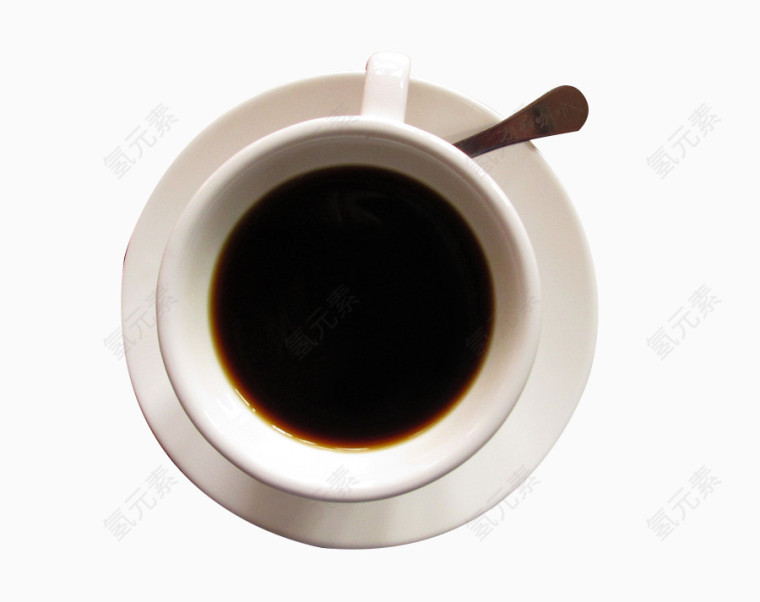冬日小杯温热黑咖啡