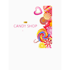 candy shop矢量图