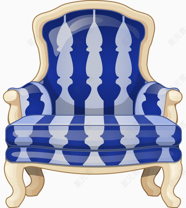 印花椅子