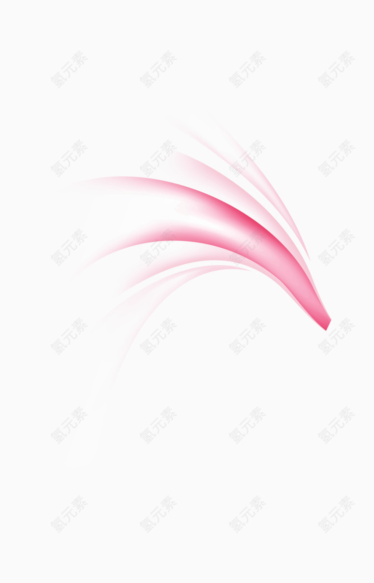 粉色透明放射背景1