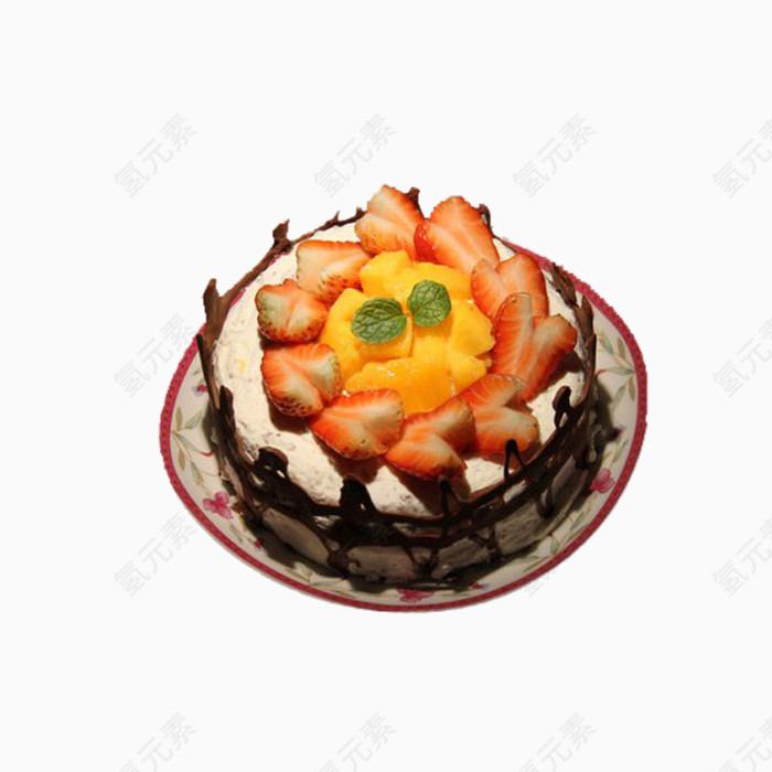 美味草莓蛋糕