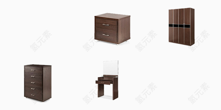木质家具床头柜