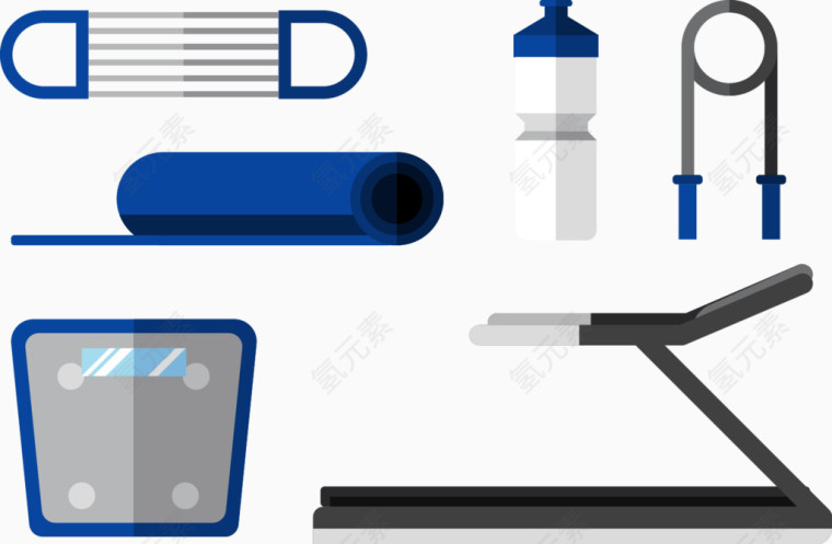 矢量健身器材