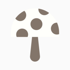蘑菇抽象矢量图
