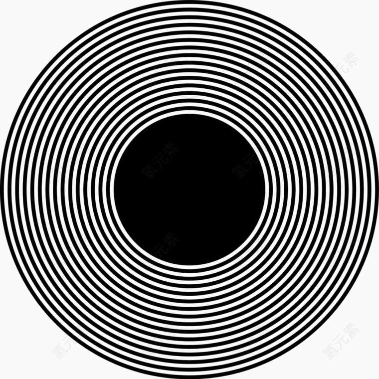 黑色圆圈圆形虚线圆素材