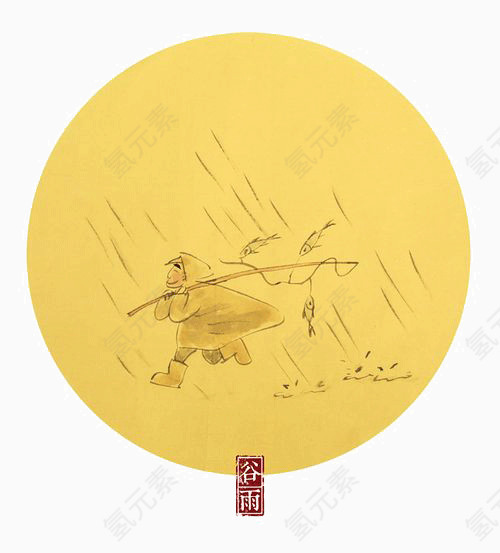 传统二十四节气谷雨