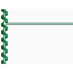 绿色螺旋PPT模板
