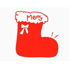 merry红色圣诞袜