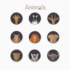 动物标牌