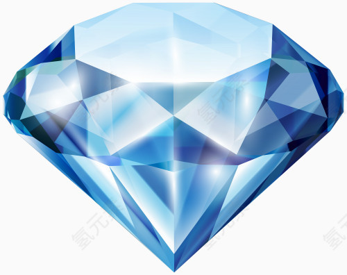 淡蓝色的钻石