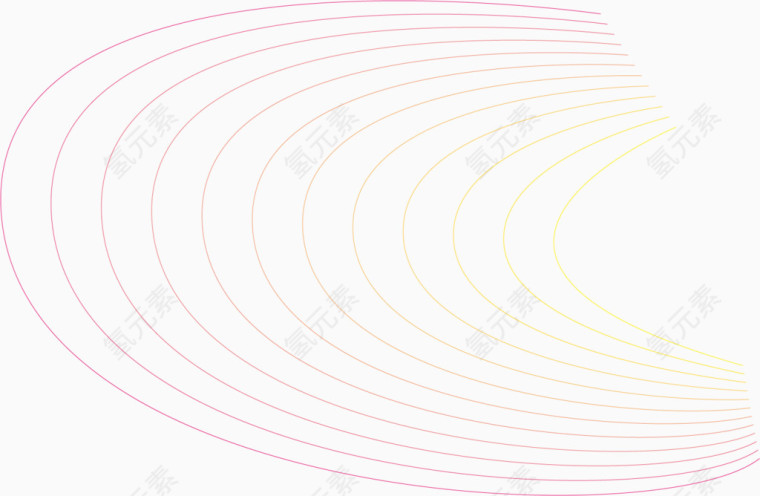 现代线条波浪线背景