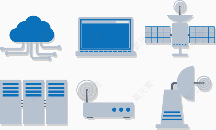矢量图网络基站