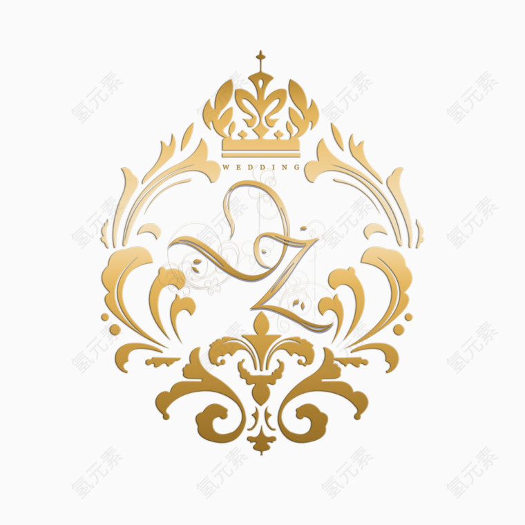 欧式复古logo设计