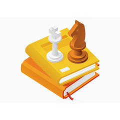 矢量书本国际象棋