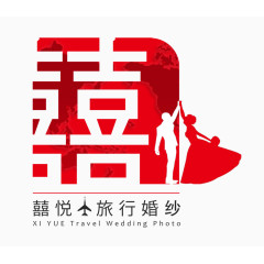 喜悦婚纱LOGO矢量