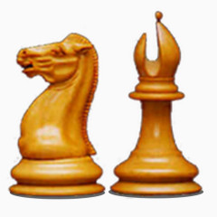 木质国际象棋马