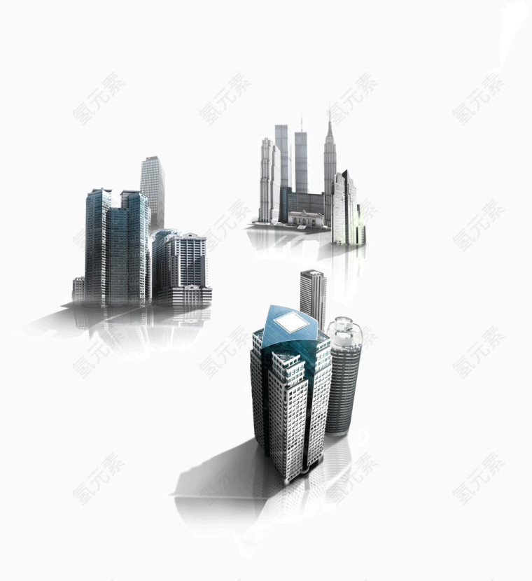 创意城市建筑高楼