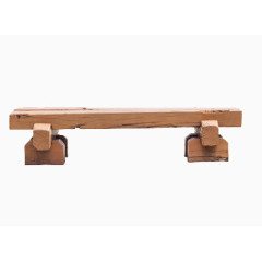 一把实木简易凳子