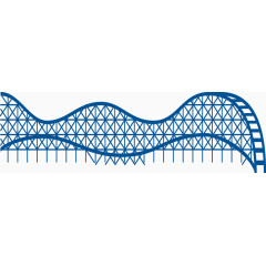 矢量过山车铁轨