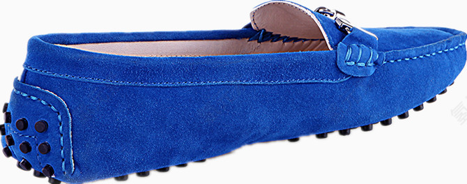 蓝色女性鞋子