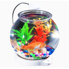 玻璃智能照明鱼缸