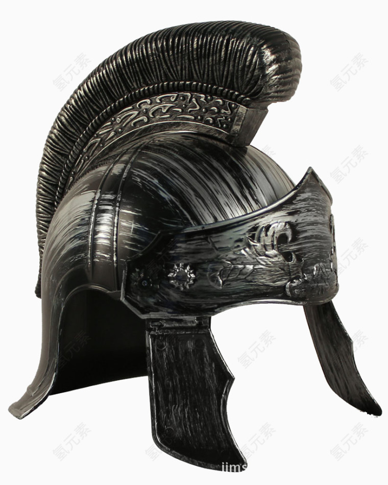 黑色骑士头盔