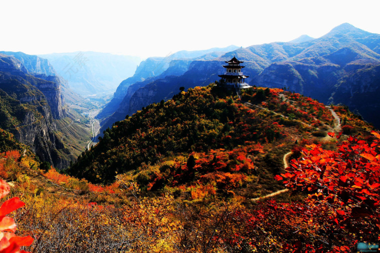 著名景点太行山大峡谷