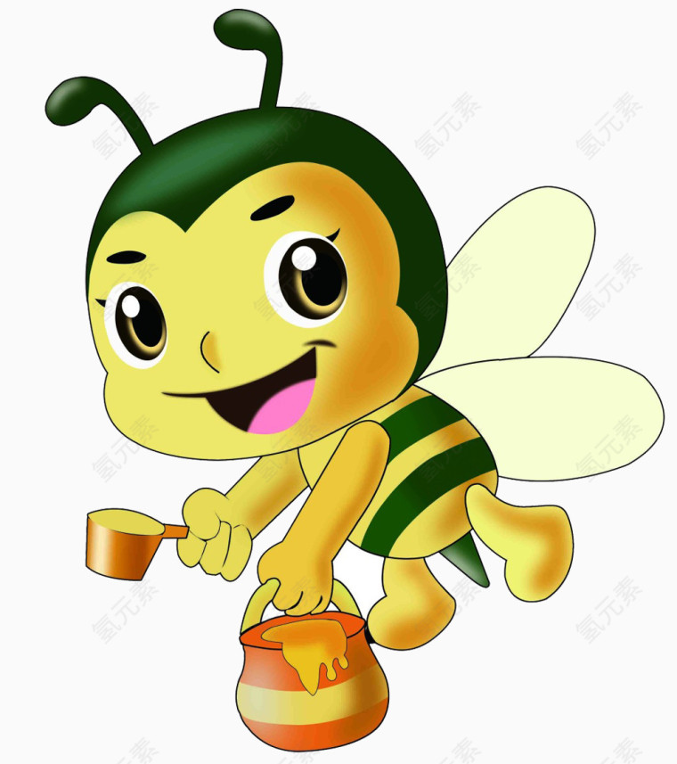 吃蜂蜜的小蜜蜂免抠