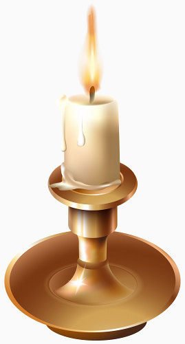 中古世纪的蜡烛